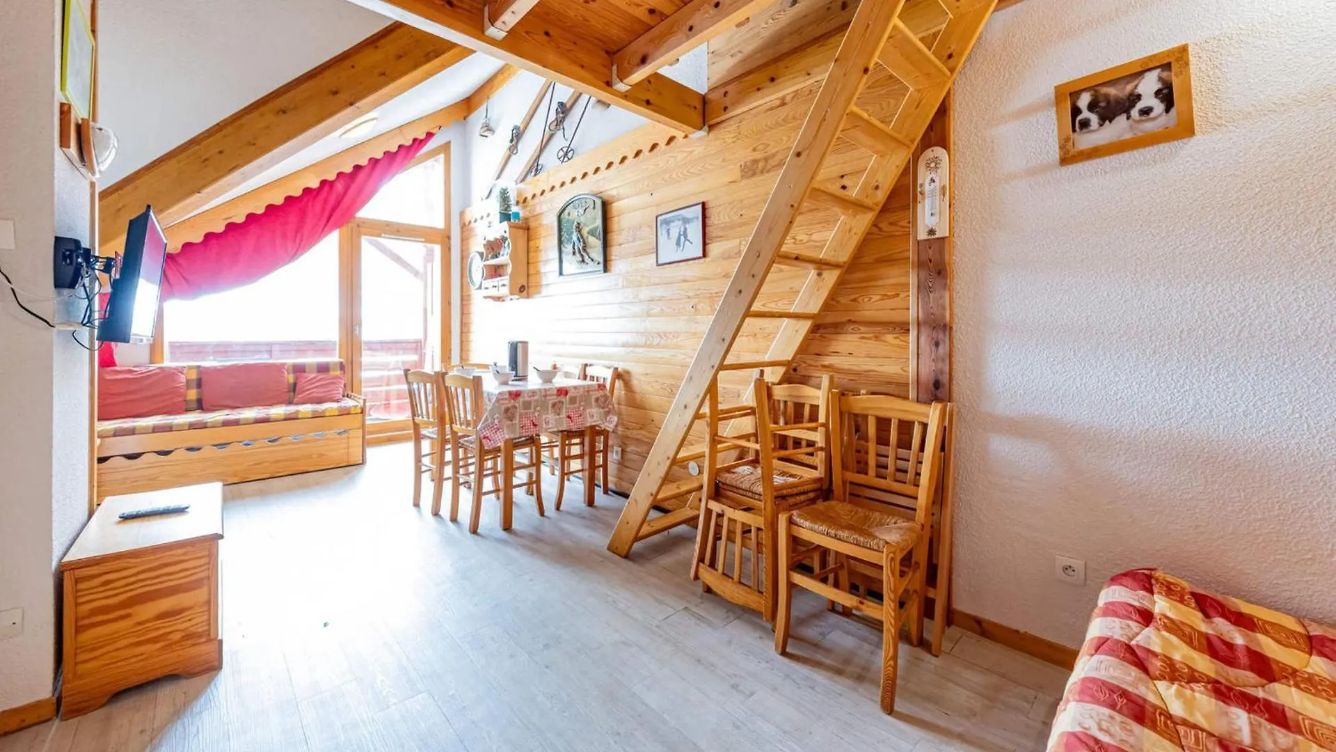 Duplex Confort Lambrisse 6 Pers Avec Ski Lockers - Fr-1-807-79 Saint-Francois-Longchamp Apartment