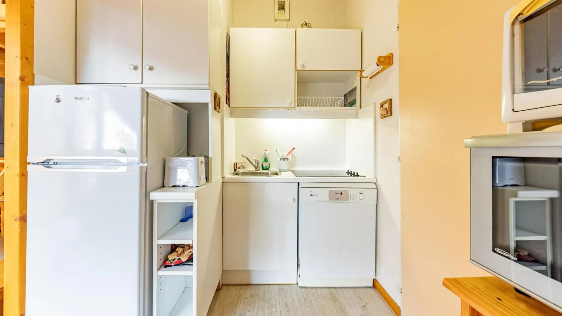 Apartment Duplex Confort Lambrisse 6 Pers Avec Ski Lockers - Fr-1-807-79 Saint-Francois-Longchamp